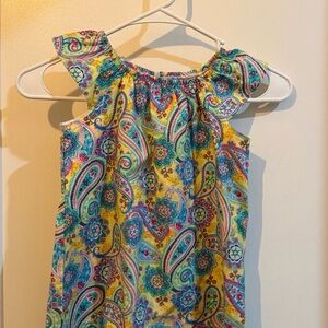 Vibrant Paisley Kids Blouse